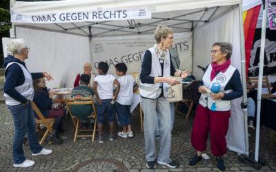 OMAS unterwegs mit Infoständen